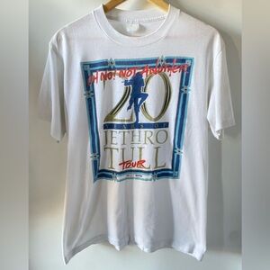 Vintage Jethro Tull Single Stitch Tour T-Shirt “Oh No! Not Another” Bravado
